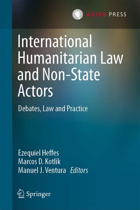 International Humanitarian Law And Non State Actors 9789462653382