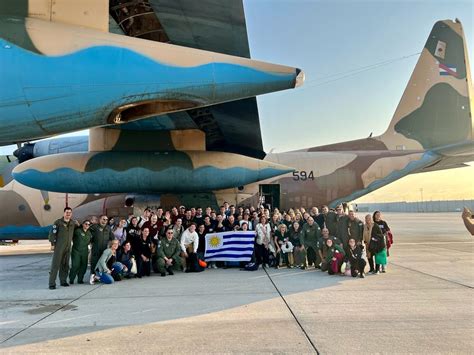 Hércules de la Fuerza Aérea cumplió con el primer puente aéreo entre