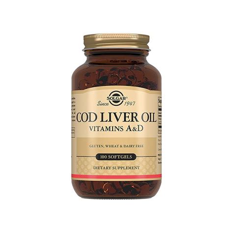 Buy Solgar Cod Liver Oil Norwegian Cod Liver Oil 100 Capsules Online Pharmacy