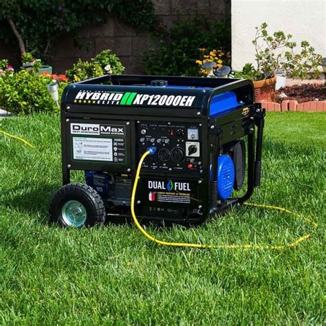 DuroMax XP12000EH 12000W Dual Fuel Generator