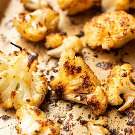 Easy Roasted Cauliflower • Salt And Lavender