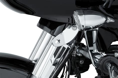 Ciro Chrome Motorcycle Tie Down Brackets For Harley Road