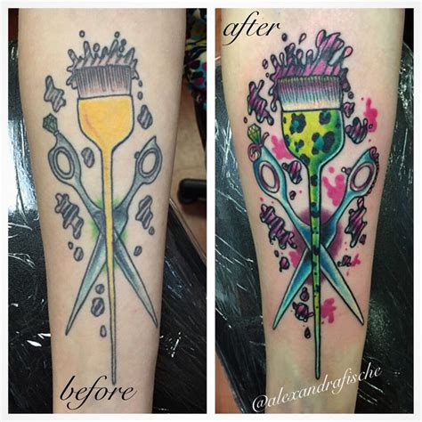 Official Site Of Alexandra Fische Tattoos Tattoos Color Tattoo I