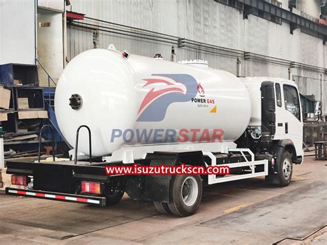 Hot Selling Isuzu Lpg Bobtail Tank Truck In China Powerstar Trucks