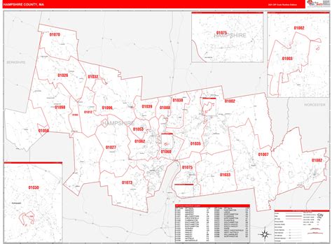 Printable Zip Code Map New Hampshire