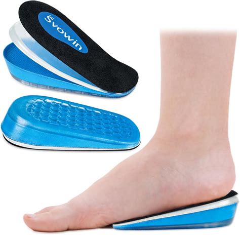 Amazon Svowin 3 Layers Adjustable Height Increase Insoles Heel