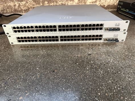 Cisco Meraki MS320 48FP HW Switch UNCLAIMED W Power Supply SFP EBay