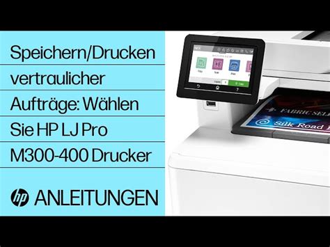 Hp Laserjet Pro Speichern Von Druckaufträgen Im Drucker Um Später Oder Vertraulich Zu Drucken