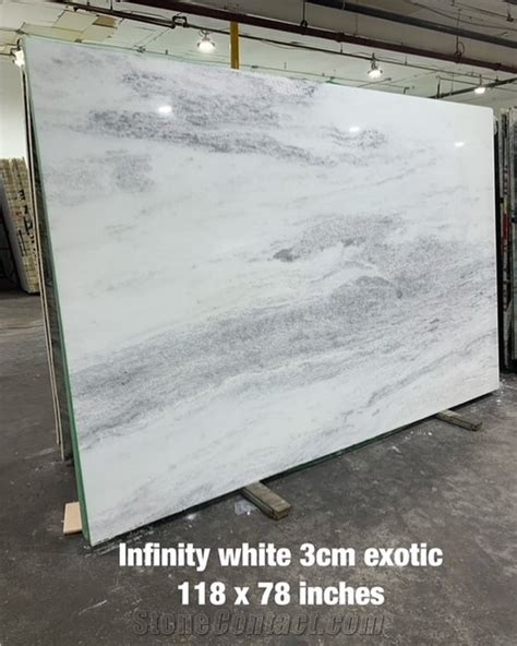 Infinity White Quartzite 3Cm Slabs StoneContact