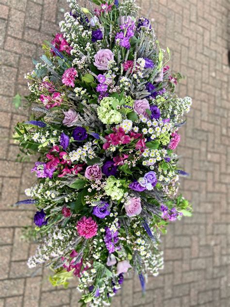 Pretty Pink And Lilac Basket Welwyn Florist