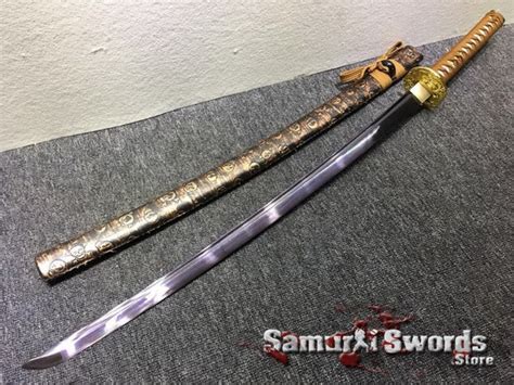 Damascus Steel Katana Japanese Samurai Katana Sword With Etsy