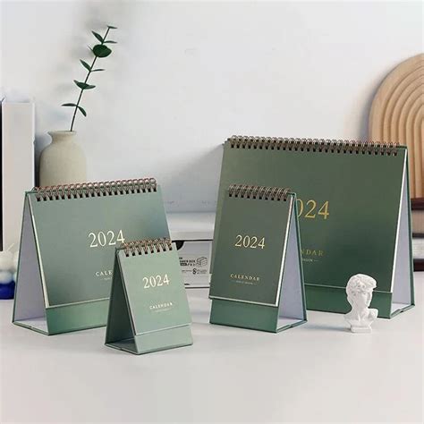 2024 Desk Calendar Morandi 365 Days To Do List Monthly Daily Planner