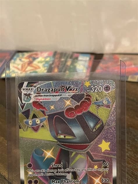 Mavin Pok Mon Tcg Dragapult Vmax Rebel Clash Swsh Holo Promo