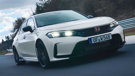 See 2023 Honda Civic Type R Set Nurburgring Lap Record Of 7 44 881