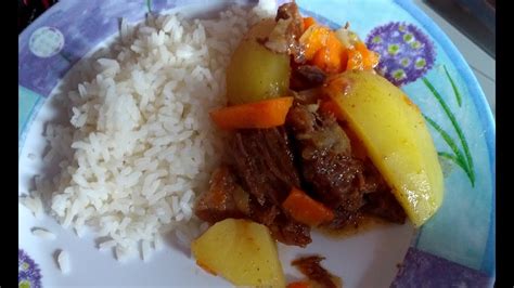 Carne De Panela Batata E Cenoura Youtube