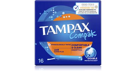 Tampax Compak Super Plus тампони с апликатор | notino.bg