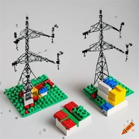 Lego Transmission Line Box Set On Craiyon