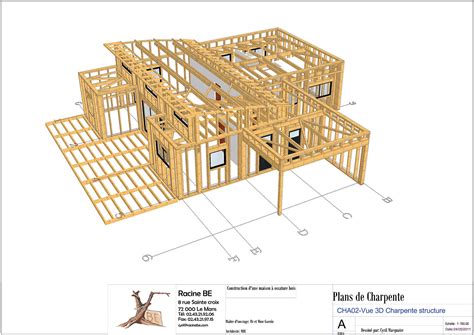 Introducir Imagen Plan Maison Ossature Bois Fr Thptnganamst Edu Vn