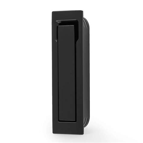 Sliding Door Square Edge Pull Black Broughtons Lighting And Ironmongery