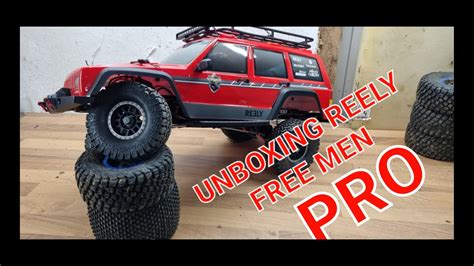 Unboxing Reely Free Men Pro Crawler Jeep Cherokee Xj Brushed Rc