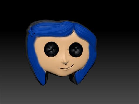 Stl File Coraline Button Eye Mold Bath Bomb Solid Shampoo・3d Printing