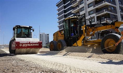 Karaköprü de üst yapı çalışmaları hız kesmeden devam ediyor Karaköprü