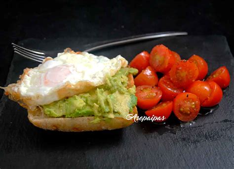 Receta De La Tosta De Aguacate Y Huevo Frito