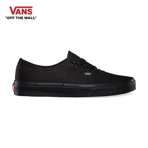 Vans รองเท้า Authentic Blackblack Vn000ee3bka Core Classic