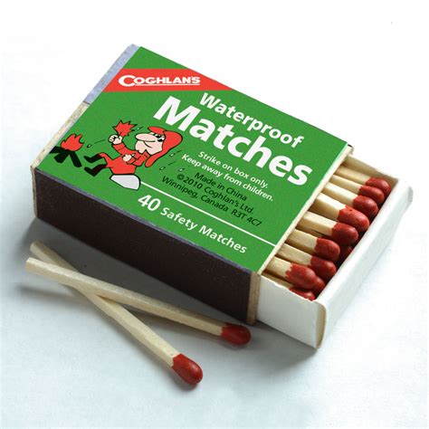 Waterproof Matches Box Of L Made By Mayday Cpr Savers And