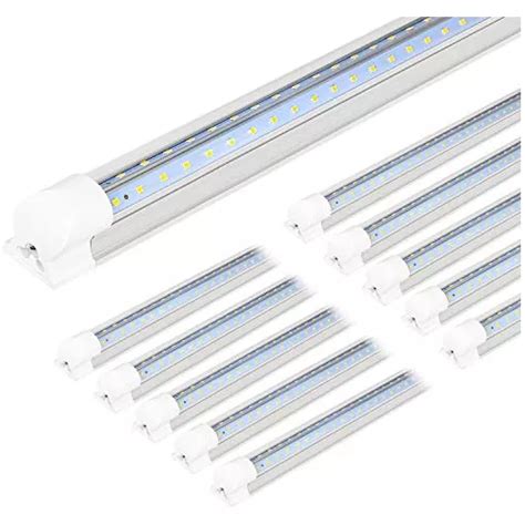 Ft Led Shop Light V Shape Integrated T Led Tube Ligh Env O Gratis