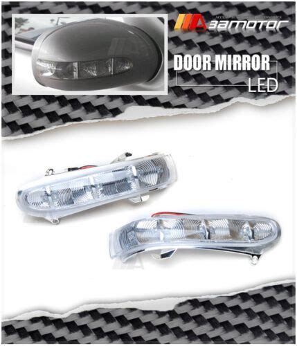 Door Mirror Led Side Signal Lights Lamps Fit For Mercedes