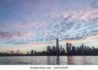 New York City Skyline Sunrise Stock Photo 1101769229 | Shutterstock