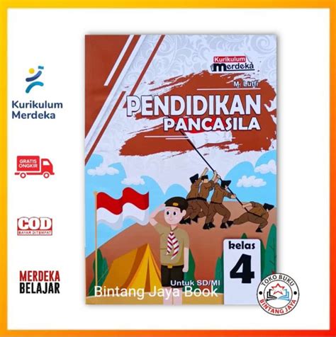 Buku Siswa Pendidikan Pancasila Kelas 4 Sd Kurikulum Merdeka Buku