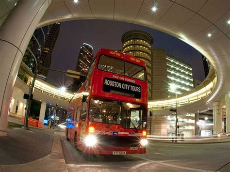 Houston City Double Decker Bus Tours Downtown Houston