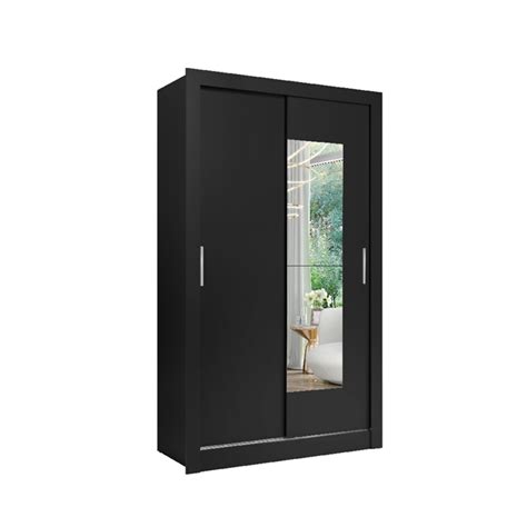 Guarda Roupa 2 Portas De Correr THB City Glass 5712 1 Gaveta