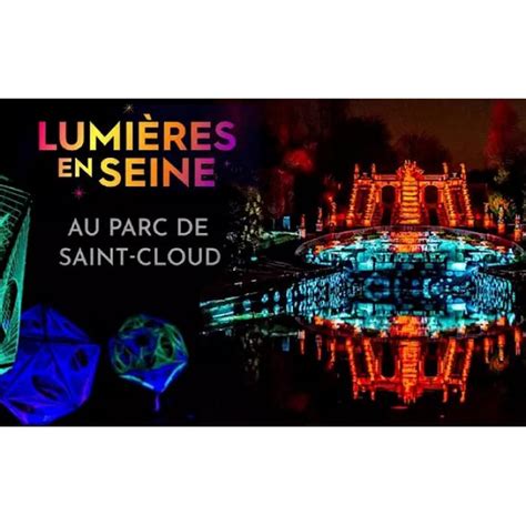 Lumières en Seine des illuminations féeriques au Domaine de Saint Cloud