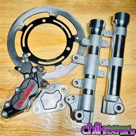 Nmax SP Lighten Frontshock Outer W 4pot Caliper And Lighten Buta