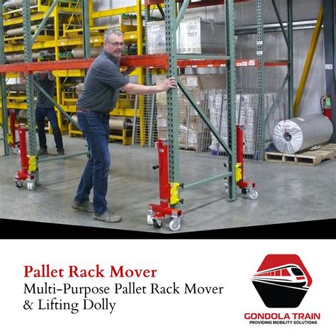 gondolatrain palletrackmover warehousesolutions simplify