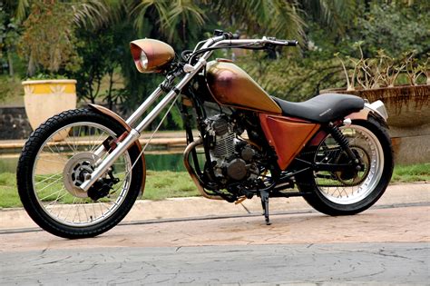 Kumpulan Modifikasi Motor Cb Chopper Terbaru Modifikasi Motor