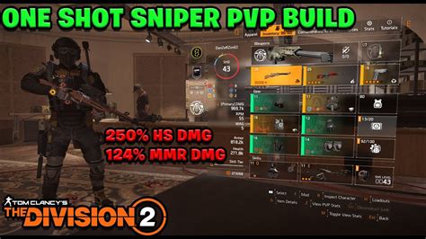 The Division 2 ONE SHOT SNIPER PVP BUILD No CRITS Just RAW DAMAGE