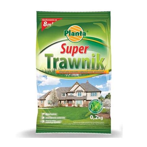 Mieszanka Traw Super Trawnik 0 2 Kg Iwonicz Kup Teraz Na Allegro