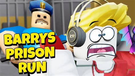 Escaping Barry S Prison Roblox Obby Youtube