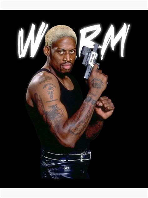 Dennis Rodman Fan Art Merch Poster For Sale By Moisekeane