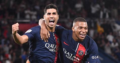 PSG Lens Asensio s est régalé avec Mbappé et Dembélé