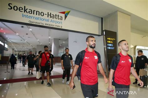 Jelang Laga Persahabatan Timnas Palestina Tiba Di Indonesia ANTARA News