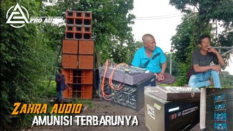 Zahra Audio Jember Acara Hadroan Sambil Cek Sound Amunisi Terbaru Nya