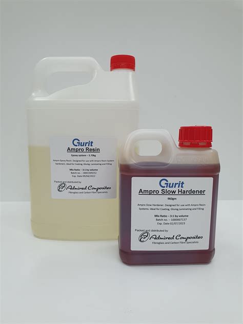 Gurit Ampro Clear Epoxy Multipurpose System Resin Hardener Kit