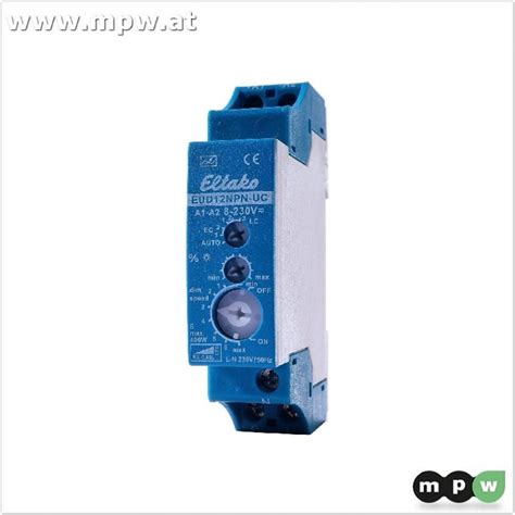 MPW Eltako Dimmer Universal 400W EUD12NPN UC Zubehör Blau max 400