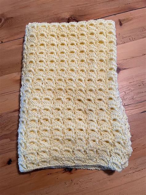 Yellow Afghan Etsy