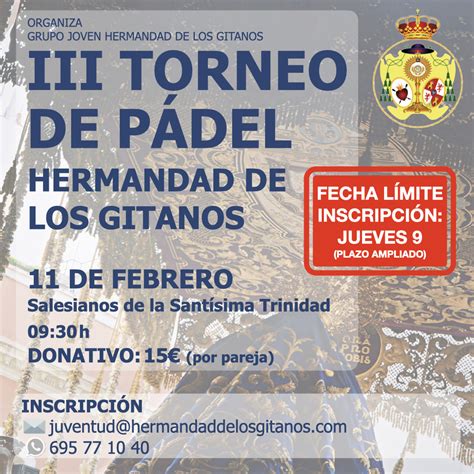 De Febrero Fecha L Mite Para Inscribirse Al Iii Torneo De P Del Del